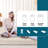Paoli Japanese Floor Mattress, 4" Thick Sherpa Fleece Futon Mattress, Roll Up Sleeping Pads, Reversible and Portable Folding Foam Floor Bed Tatami Mat-870936147-871074146