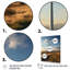 Wind Turbines Track Minimalist Motion III, reproduction d'art sur toile-2030085992-2030085995