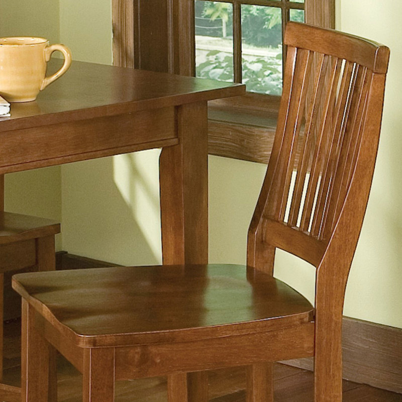 Almendra Solid Wood Counter Stool, Cottage Oak