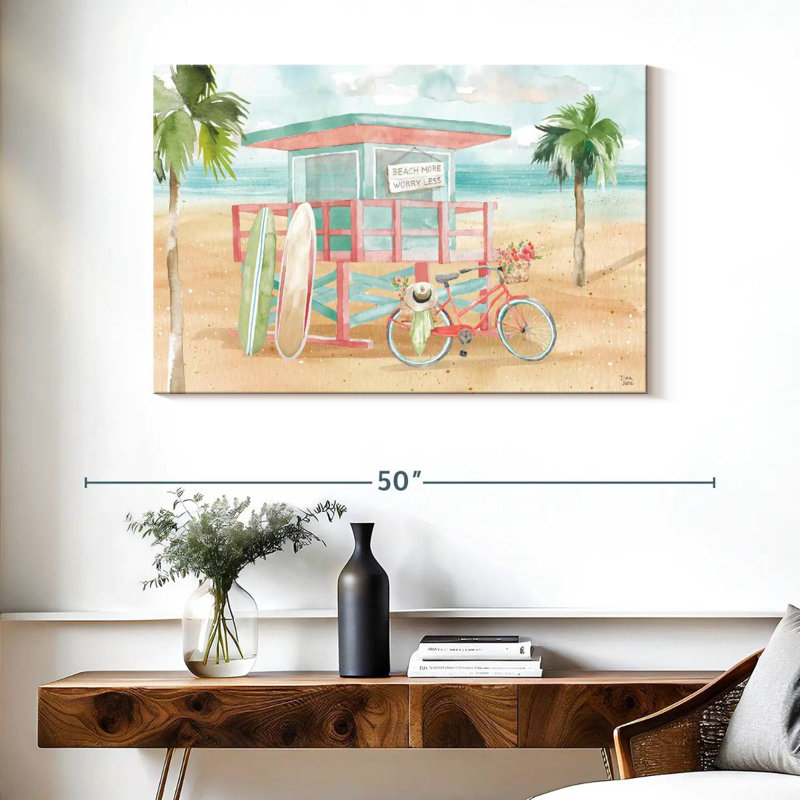 Alvord Surfs Up III, H 26 po x l 39 po