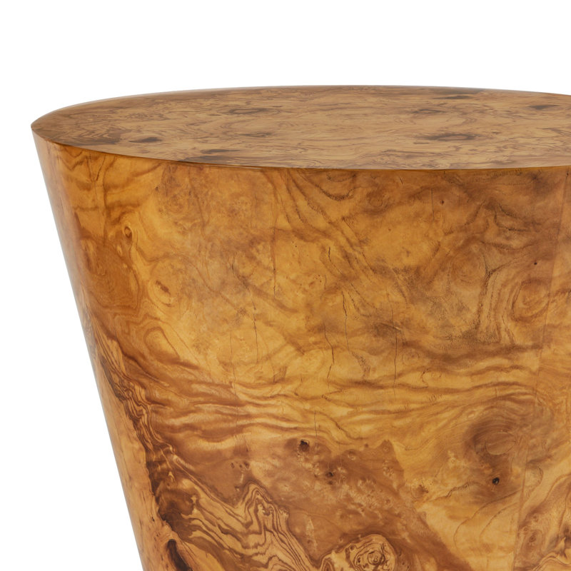 Costello Accent Table, Blonde Burl
