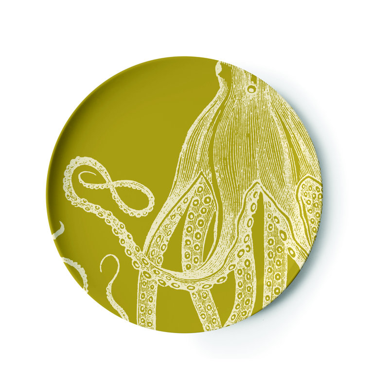 Anakin Sealife 4 Piece Melamine Dinner Plate Set