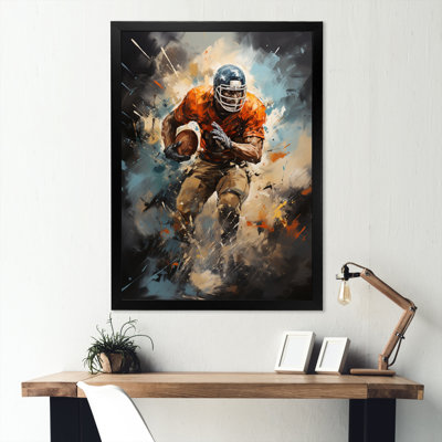 Football Turbulent Touchdowns - Imprimé
