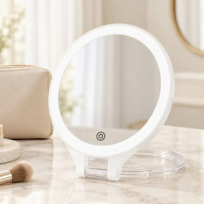 Miroir de maquillage de voyage Nadeem