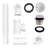 1-1/2" x 12" Sch. 40 PVC Tip-Toe Bathtub Leg Drain Assembly with Two-Hole Overflow-37144990