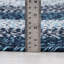 Tapis tressé à la main bleu turquoise Enika-280652364