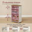 86.5cm H x 43.2cm W Storage Rack with Wheels