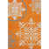Premium Machine Washable Prisco Orange Rug