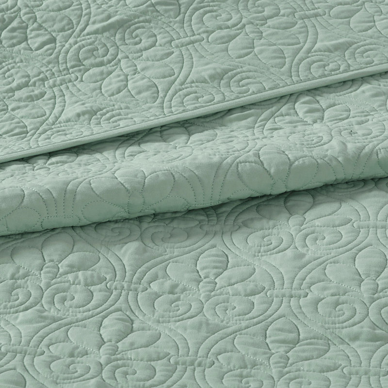 Reversible Quilt Set, Seafoam