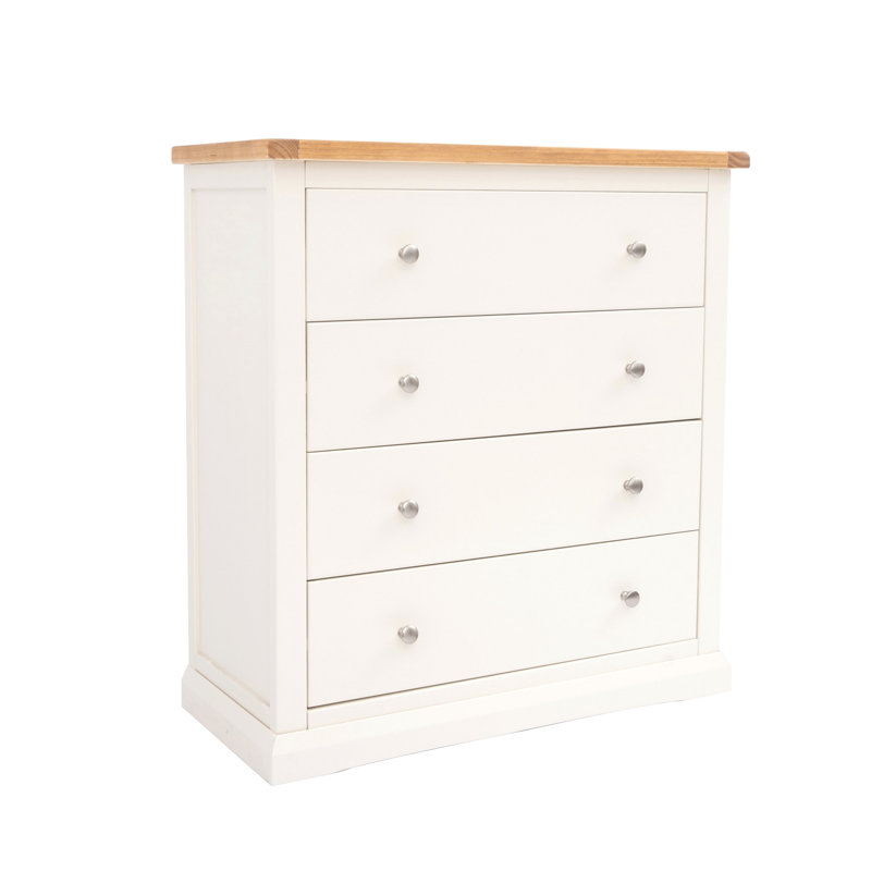 Anja 90cm W 4 - Drawer Chest of Drawers