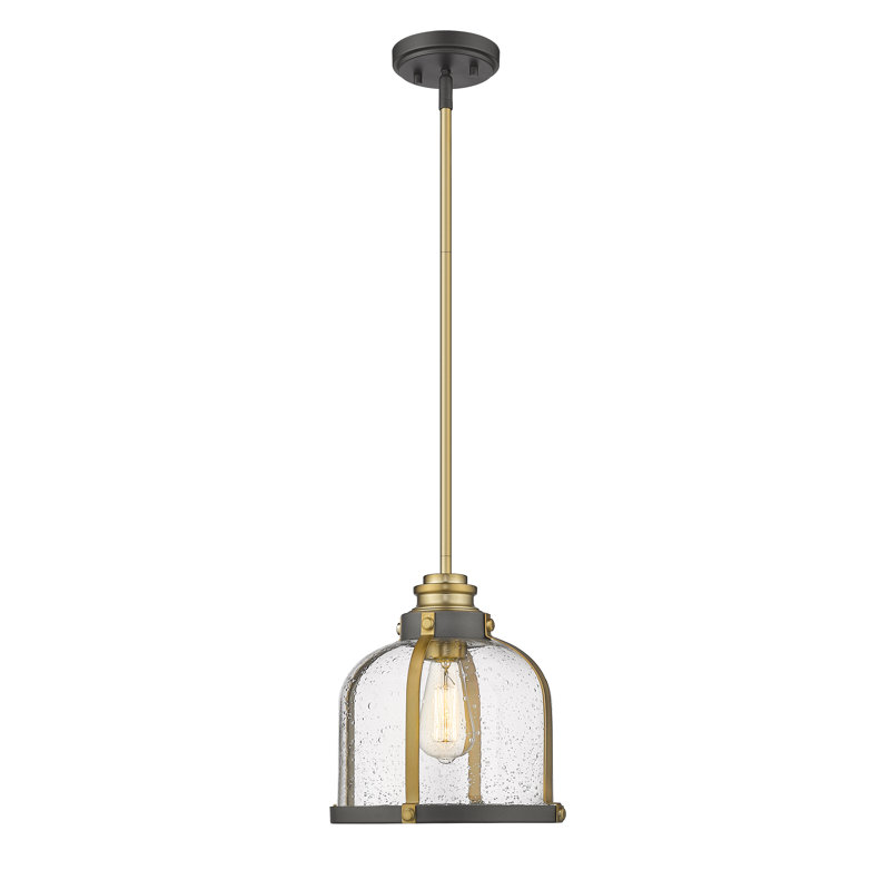 Decoteau 1 - Light Single Pendant, 13.25" H x 12.25" W x 12.25" D