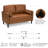 54W Loveseat