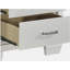 Glamour Design Furniture Room 1pc Table de chevet 2X tiroirs-1091692649