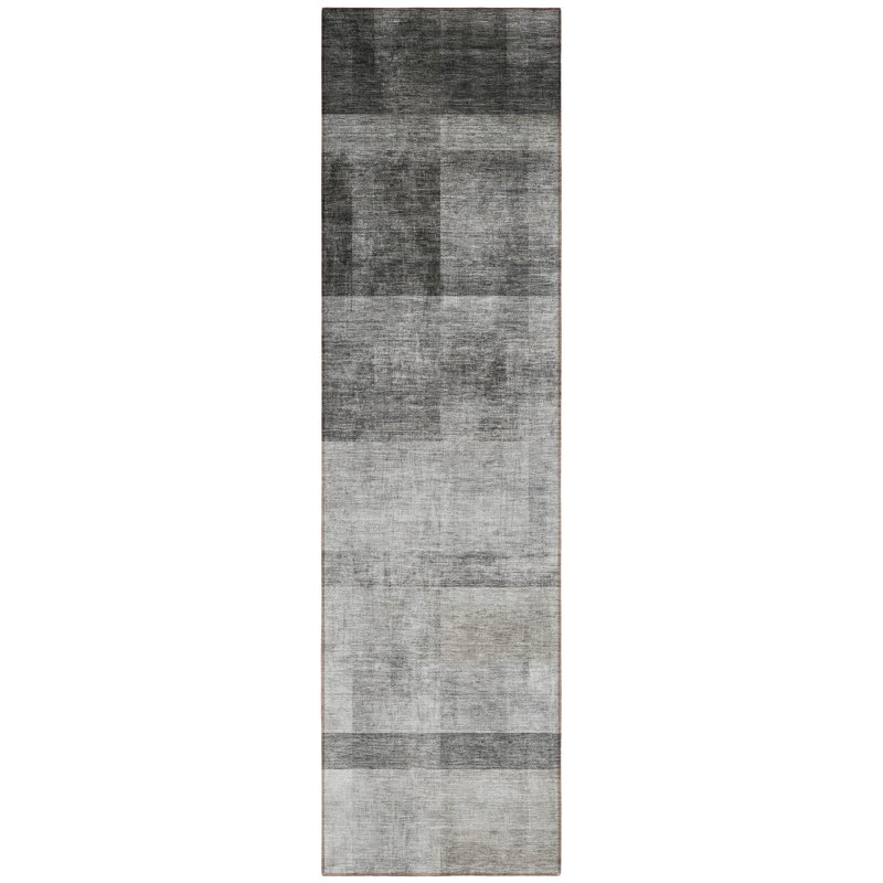 Wanette Striped Indoor / Outdoor Rug, Runner 2'3" x 7'6"