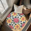 Tapis tressé Garden Whispers-1881570850