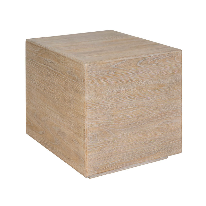 Modern End Table, Gray