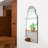 Omari Glass Arch Mirror
