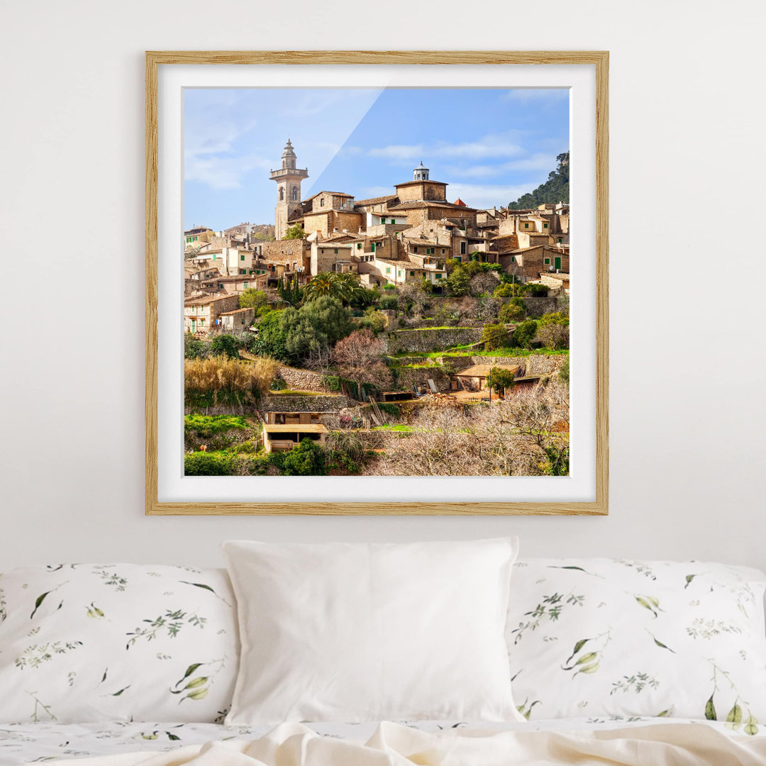 Gerahmter Fotodruck Rural Valldemossa