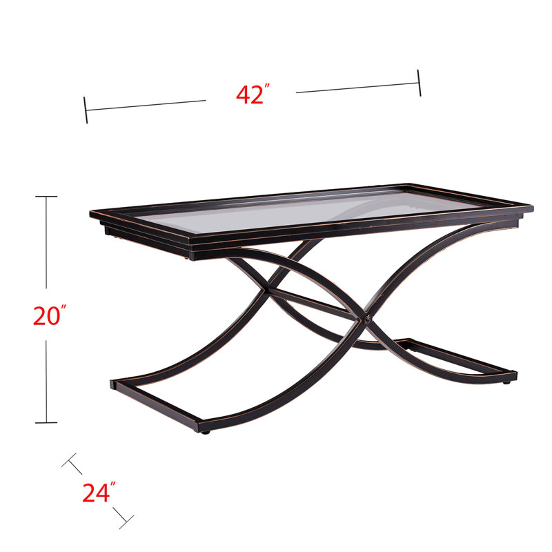 Table basse Vogue - noir