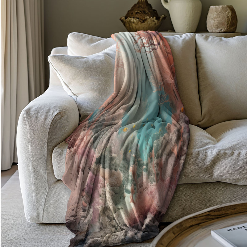  Couverture Enchanted Coastal Horizon, L 50 po x L 60 po