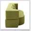 Canapé-lit 2 en 1 pliant avec coussin, canapé-lit simple pour le salon, un invité, un bureau, un appartement, aucun assemblage requis-1960462024