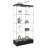 Multifunctional Glass Case With 2 - Door, 4 Shelves, And Adjustable Lighting For Different Rooms Office Drawers,-1046097873