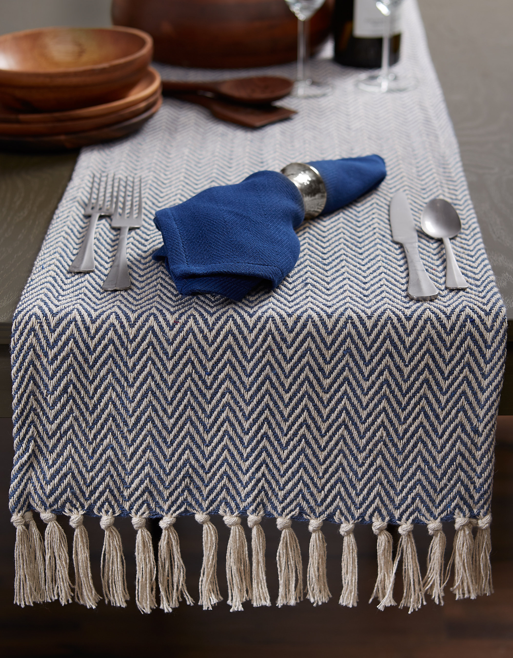 Gracie Oaks Desta Solid Table Runner & Reviews Wayfair