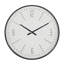 Horloge murale en verre 19,63 "Amburgey-39132229