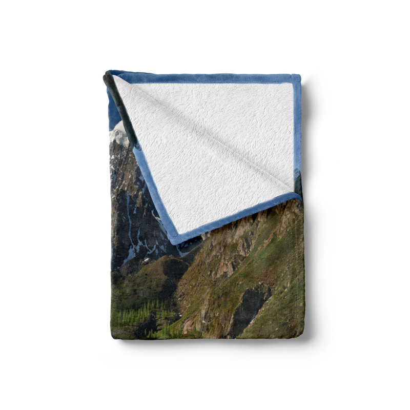 Hand Woven Throw Blanket, 50" x 70"