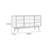High End Large Capacity Buffet Table