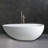 67'' x 33.5'' Freestanding Soaking Solid Surface Bathtub