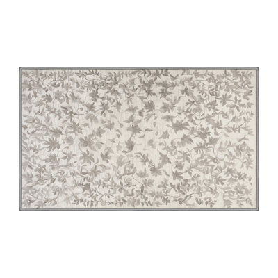 Machine Washable Gray Area Rug
