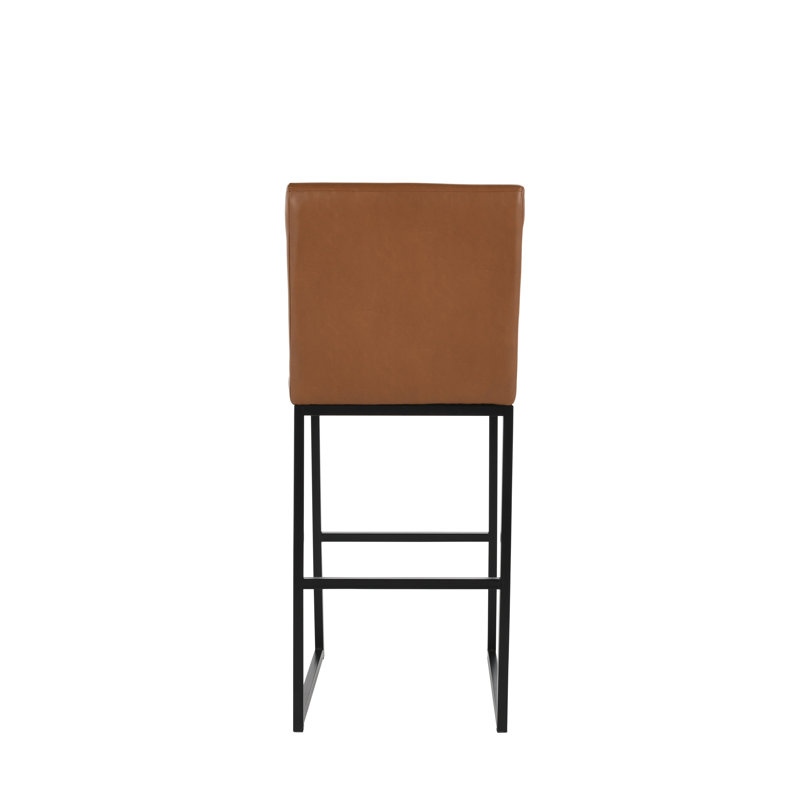Seville Stool, Bar Stool (30” Seat Height), Cognac