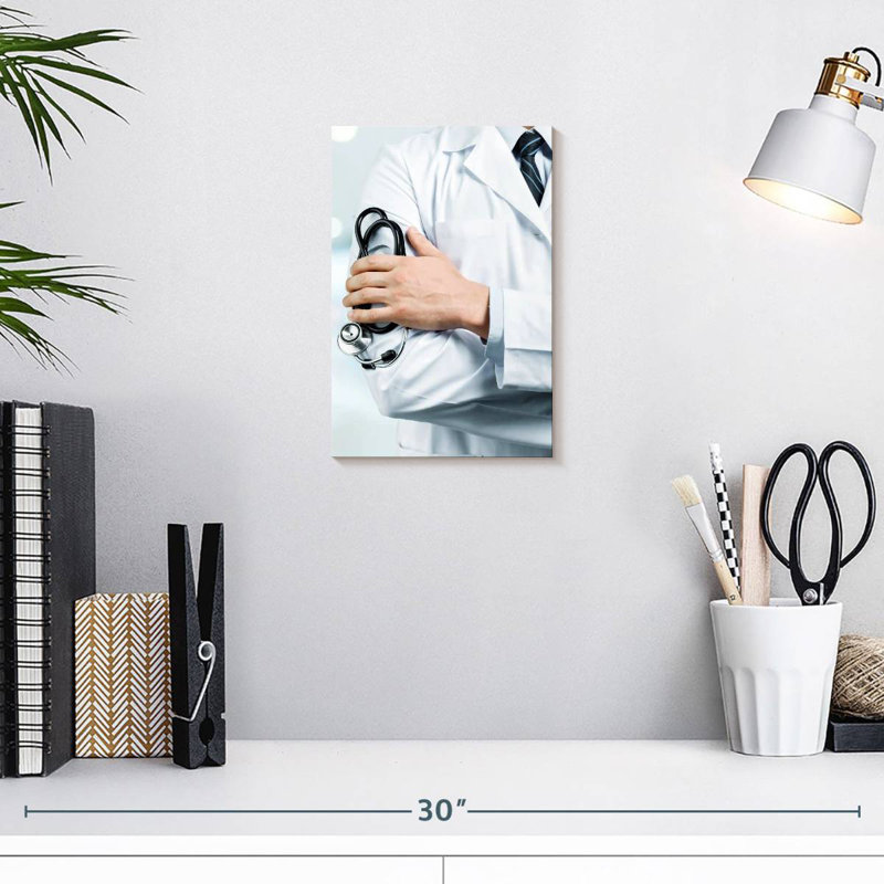 Alcaraz Hospital Doctor On Duty, 12" H x 8" W
