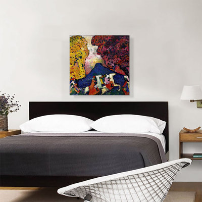 " Mountain 1909 " by Wassily Kandinsky Oil Print