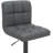 Hetal Swivel Upholstered Adjustable Height Counter Stool with Metal Frame-2071808784