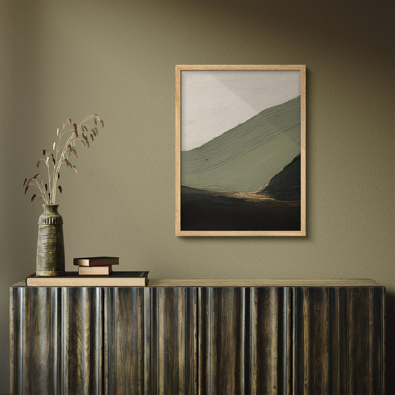 Reproduction de paysage encadrée pour la maison 12 po x 16 po, H 16 po x l 12 po, Naturel