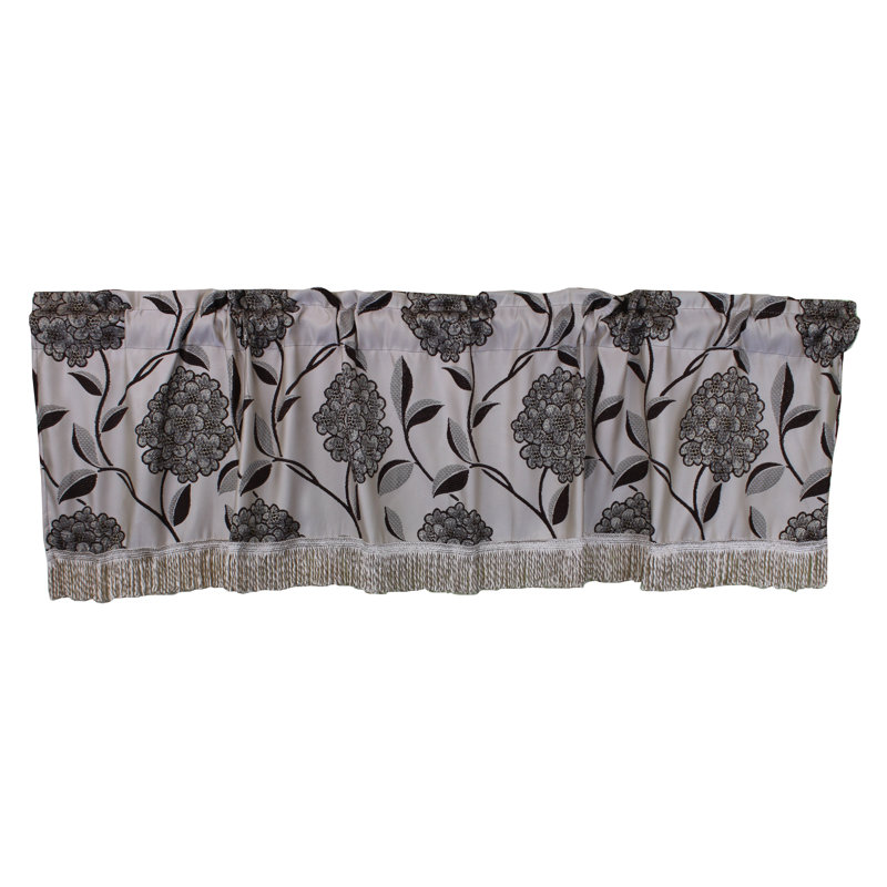 Jupe de fenêtre 60" luxueux rétro Pyper, Brun