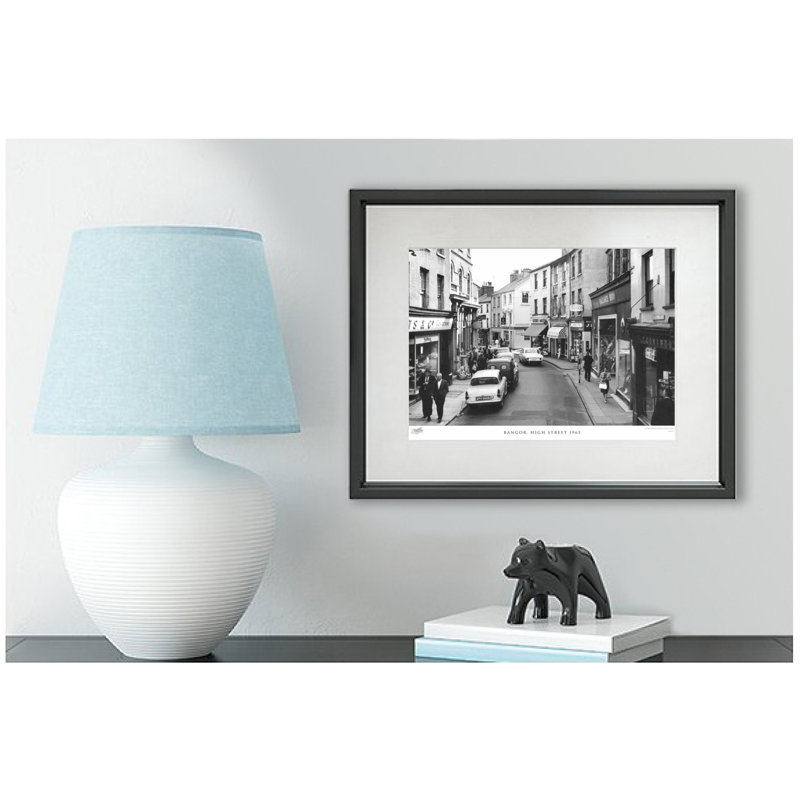 Bangor, High Street 1965 - Single Picture Frame Print, 45cm H x 60cm W x 2.3cm D