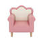 Fauteuil pour enfant en forme de pétale
