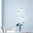 Atkin 3 - Light Glass Cluster Pendant