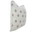 Coussin en lin fabriqué à la main de première qualité à motif de passepoil pour divan Fab Fabine - Barfi-121094630
