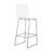 King 30.25" Bar Height Stool - Silver-18665574-48311897