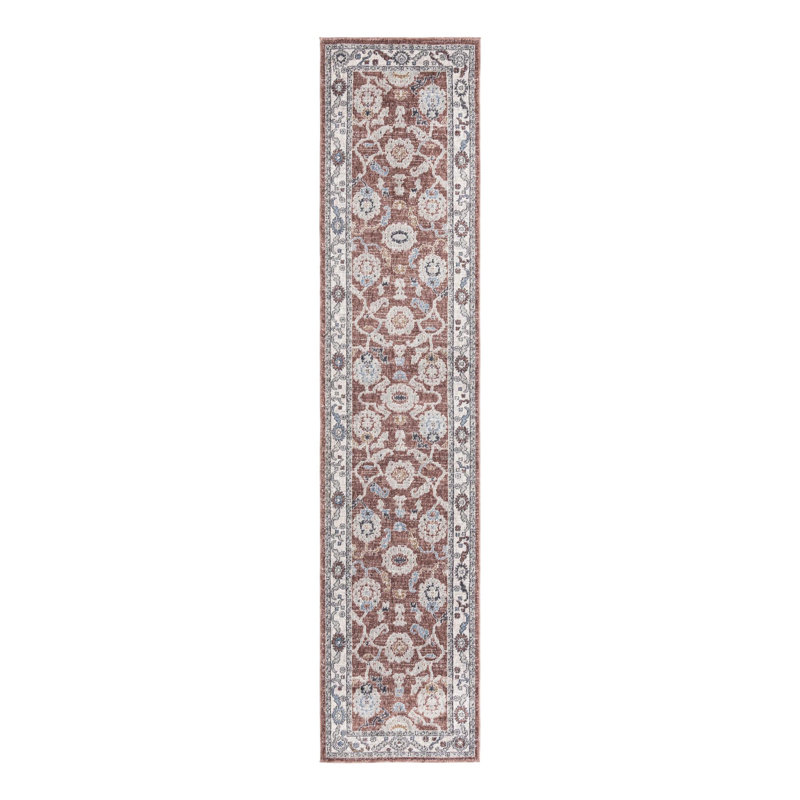 Erica Floral Indoor Rug, Runner 2'7" x 12'