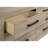 Weathered Oak 6-Drawer Bedroom Dresser