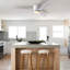 Jamarreon 42''/52'' Flush Mount Dimmable Ceiling Fan with LED Lights and Remote Control-1410740598