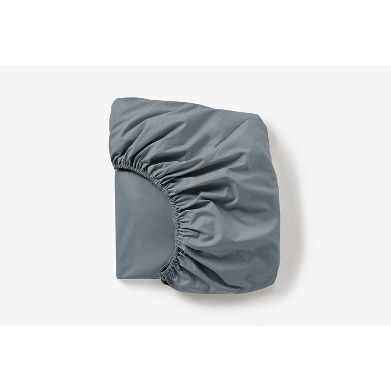 Cloud Soft Organic Sateen Fitted Sheet, Full Fitted Sheet, Gulf