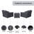 Donnie 2-Piece Patio Conversation Sets Outdoor Patio Covers