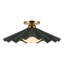 Plafonnier semi-encastré Sadira 16 po vert pin-1216764875-1216764878