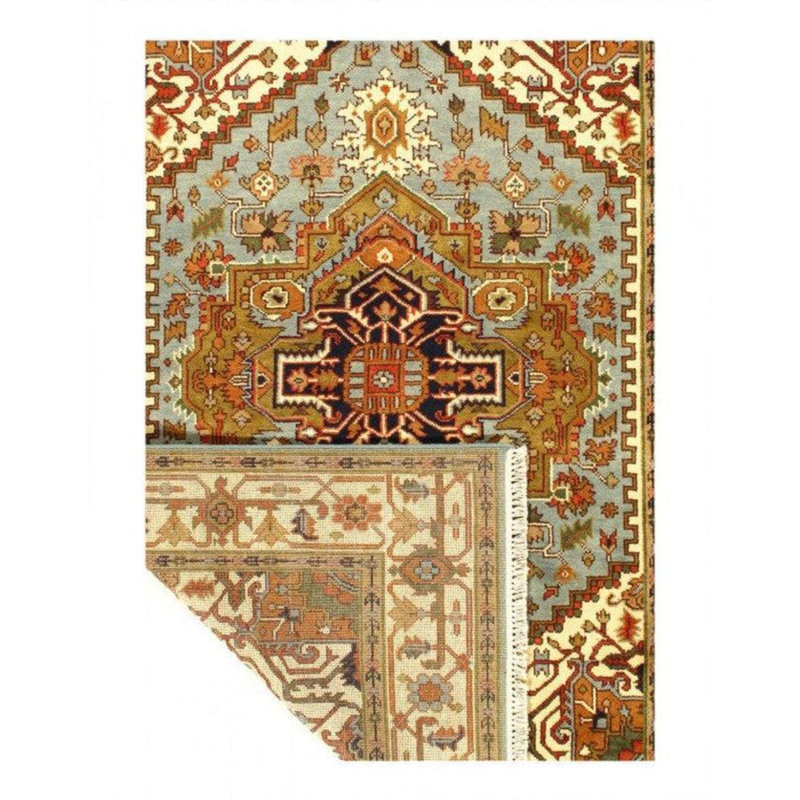 Oriental Area Rug in Blue
